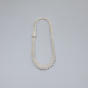 Chaine maillon cubain découpe baguette (Bijoux)